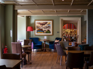 lounge + bar at Diglis House