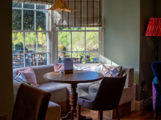 lounge corner seat at Diglis House